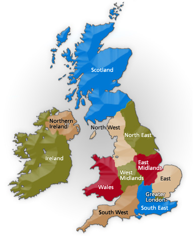 British Horse Society - Rides Trails Bridleways Map